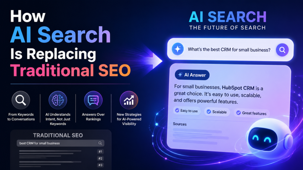 How AI Search Is Replacing Traditional SEO?