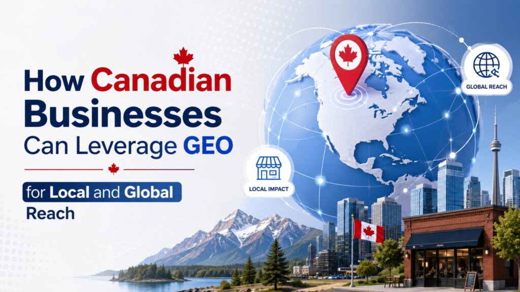How Canadian Businesses Can Leverage GEO for Local and Global Reach