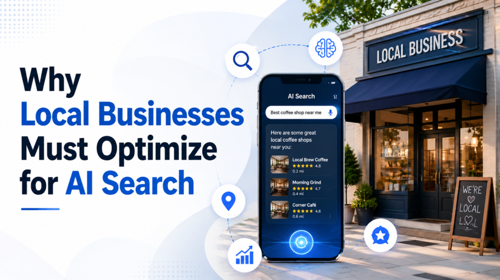 Why Local Businesses Must Optimize for AI Search