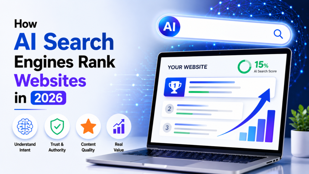 How AI Search Engines Rank Websites in 2026