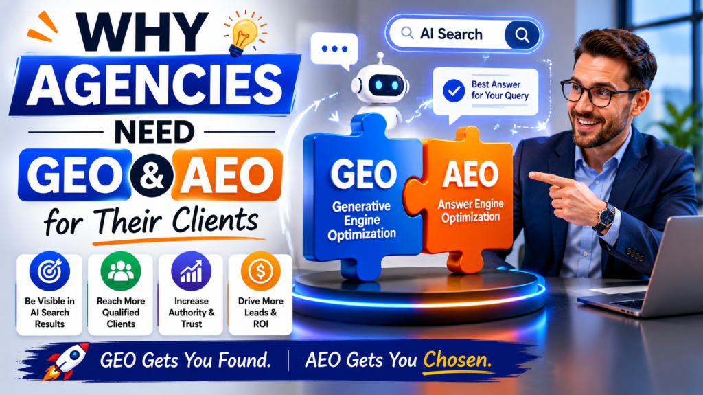 Why Agencies Need GEO & AEO for Their Clients