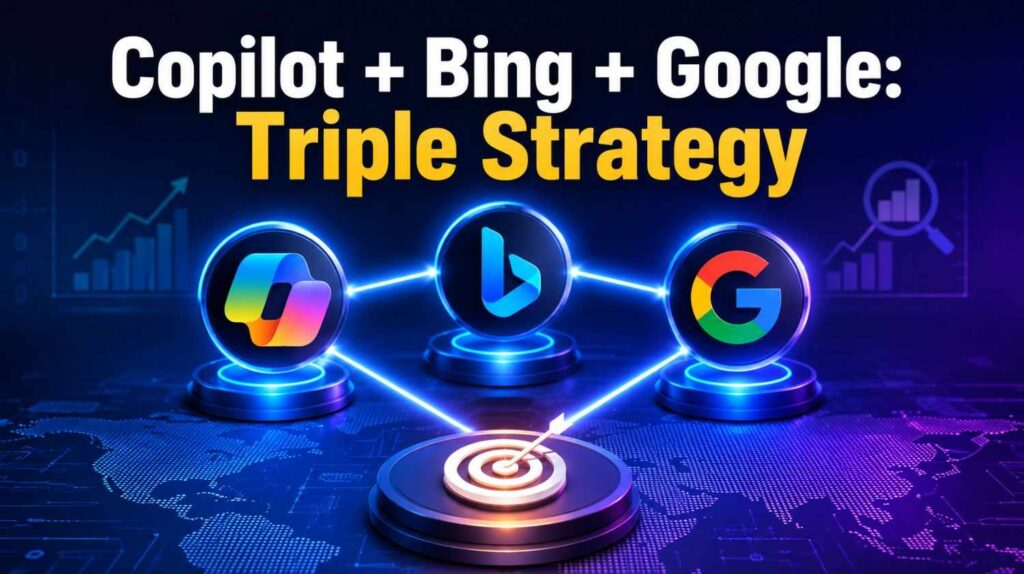 Copilot + Bing + Google: Triple Strategy