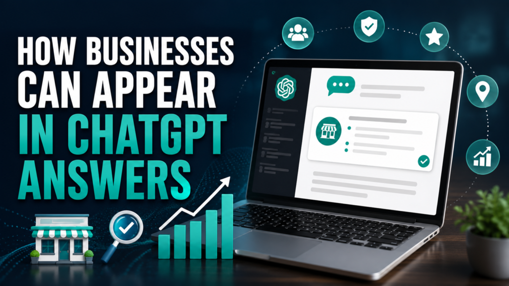 How Businesses Can Appear in ChatGPT Answers