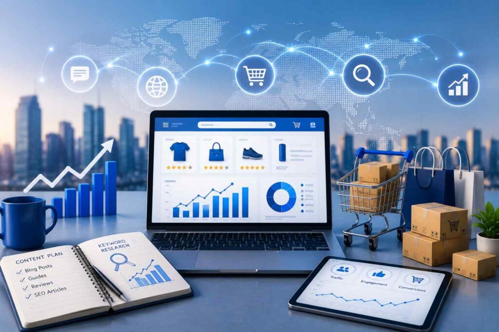 Phoenix Content Marketing E Commerce Marketplace SEO Services 1