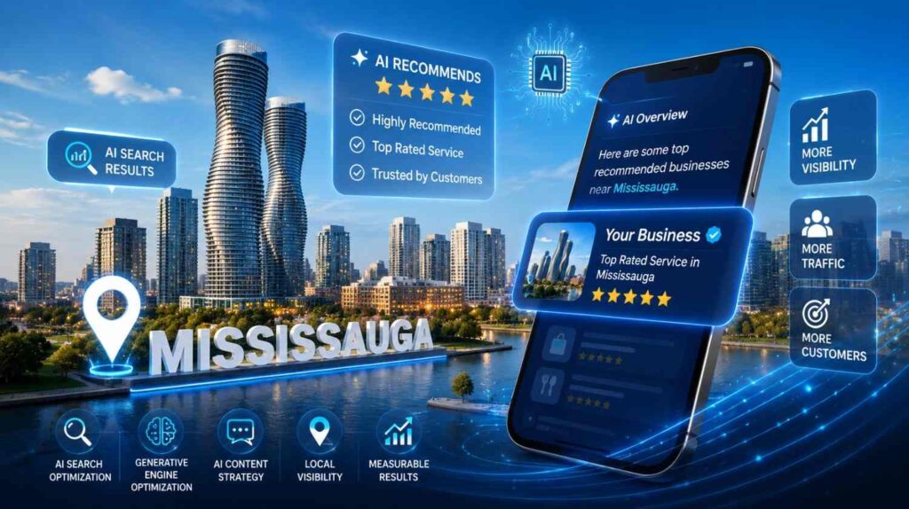 Mississauga GEO SEO Services Get Your Business Recommended by A 100kb