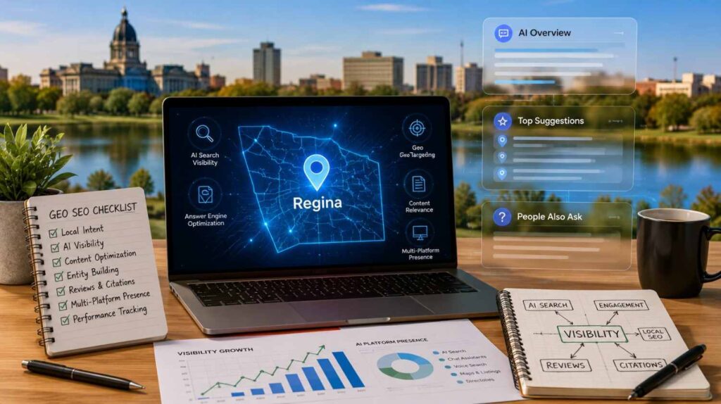 Regina GEO SEO Guide Increase Your Visibility Across AI Platform
