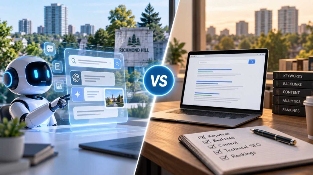 AI Search vs Traditional SEO A Guide for Richmond Hill Businesses